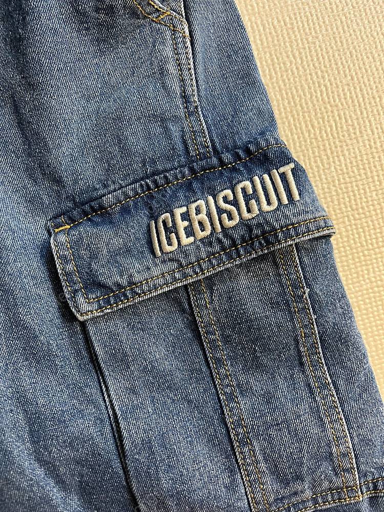 아이스비스킷 데님 반바지 175--4