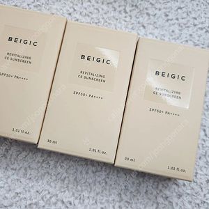 베이지크 선크림, 델피어 선세럼, 테이지 선크림