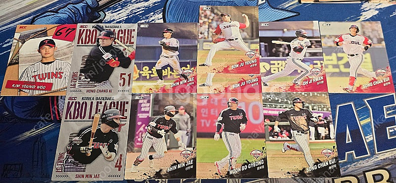 2025 KBO 카드 각구단별 일괄 (럭키 홀로 포함)--5