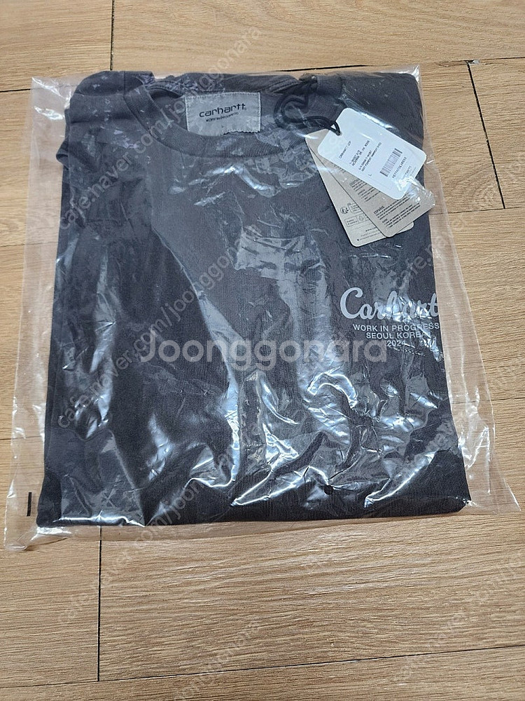 [L] 칼하트 신사 오프닝 익스클루시브 반팔 차콜 판매--0