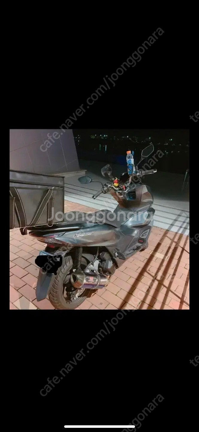 21년식 신차급 ABS 혼다 PCX 맷그레이 팝니다. (저키로수)--2