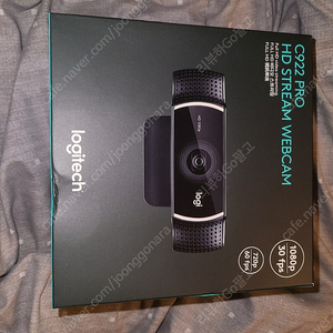 국내정품 로지텍 C922 Pro 웹캠 미개봉