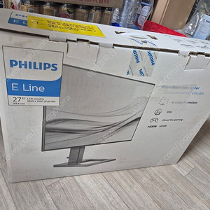 필립스 272E2FE 4면 보더리스 모니터 풀박