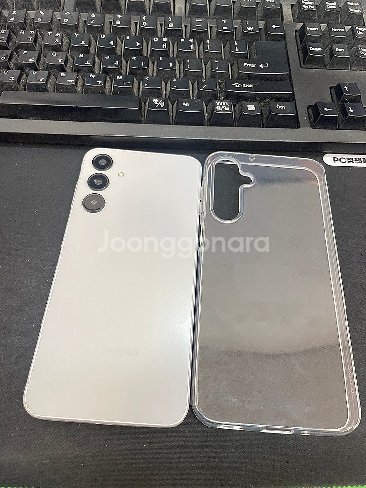 갤럭시A16 그레이 128GB 무잔상 상태좋은 중고15...--1