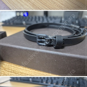 보테가베네타 레더 더블 레이어드 팔찌 (정품)