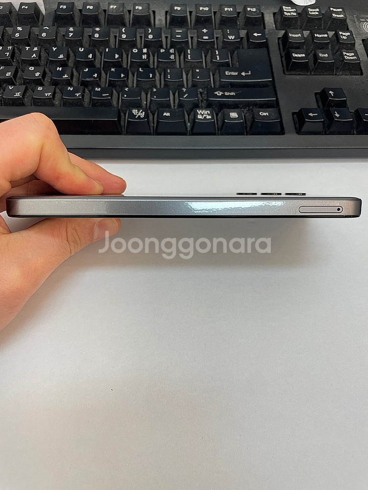 갤럭시M15 와이드7 그레이 128GB 무잔상 상태좋은...--6