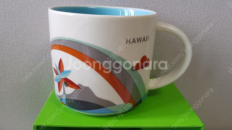 스타벅스 유아히어 미국 노스캐롤라이나 오렌지카운티 메릴랜드 애틀란타 샬롯 오스틴 와이키키 마이애미 시티머그 414m...--5