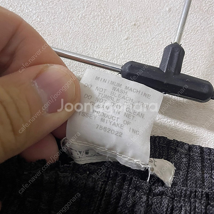 이세이미야케 플리츠플리즈 여성 팬츠 3 다크그레이패턴 ...--3