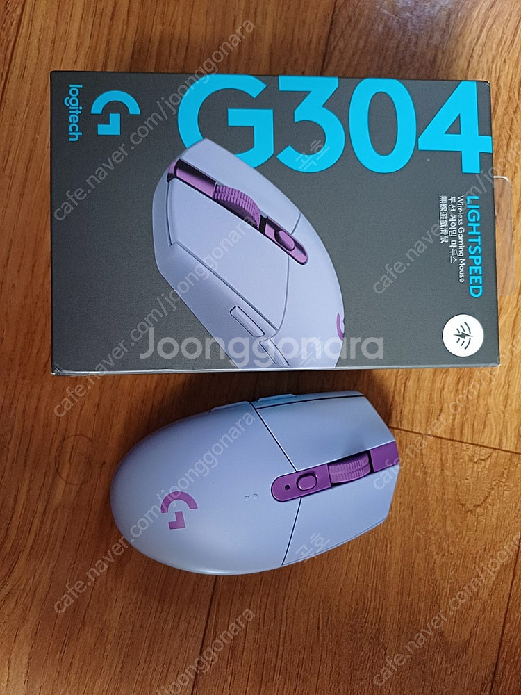 로지텍 G304 라일락 국내정발--0