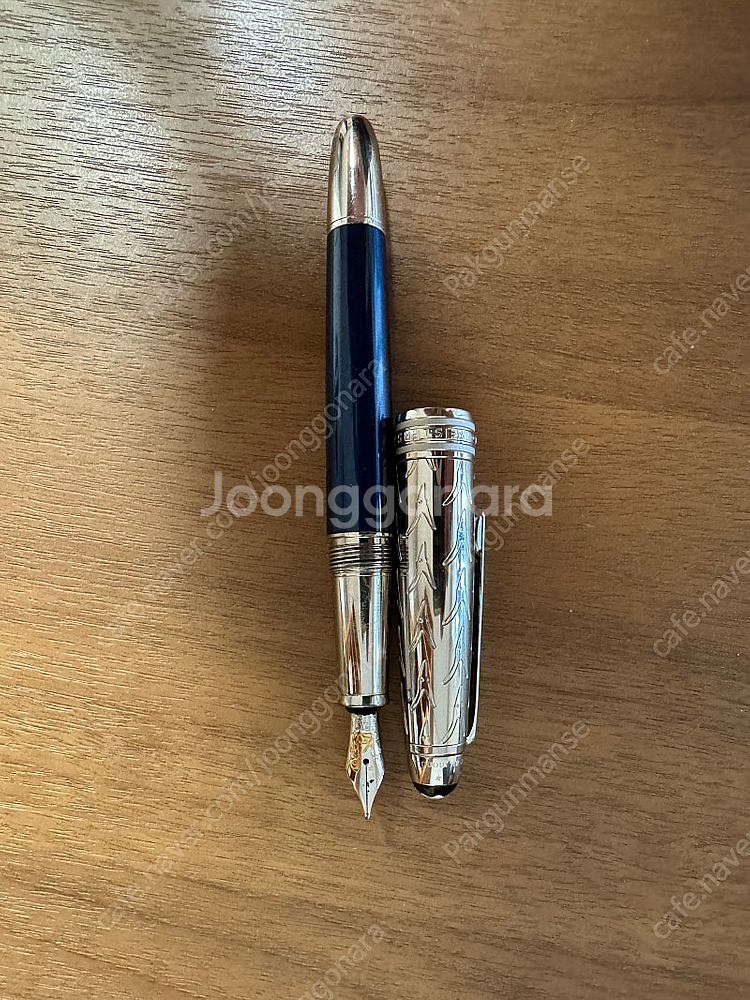 몽블랑 만년필 어림왕자 솔리테어 듀에 클래식 F촉--2