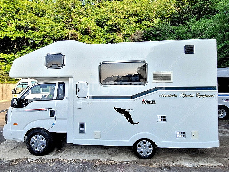 22년 금강3인승캠핑카(신규제작,인산철+벙커베드+샤워실...--2