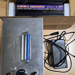 국산 인산철 파워뱅크(110A) + 인버터(1000W)
