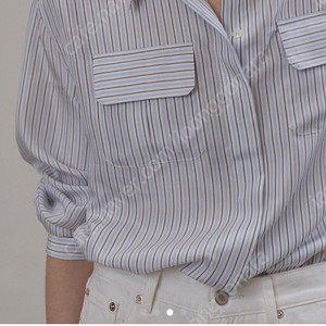 엘보른 elborn dewy silk shirt (stripe)