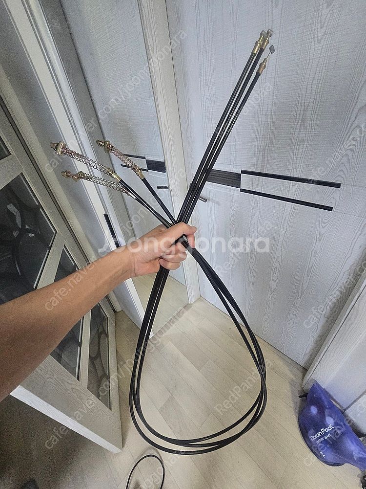전기자전거 전동킥보드용 드럼브레이크 케이블 3개 일괄 ...--0