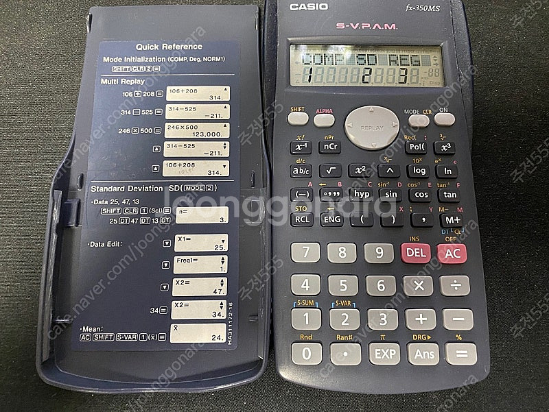Casio. 카시오 공학용 계산기 fx-350MS. 구...--1