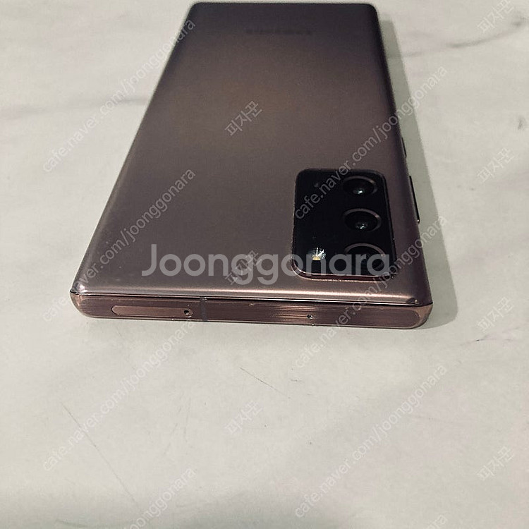 갤럭시 노트20 브론즈 256기가 액정깨끗! 매우깔끔!...--3