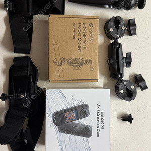 [미개봉] 인스타360 X5 Insta360 + 정품 모터사이클 유볼트 마운트 + 기타 악세서리