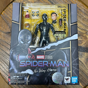 택포) shf 스파이더맨 블랙앤골드 슈트 특전 포함