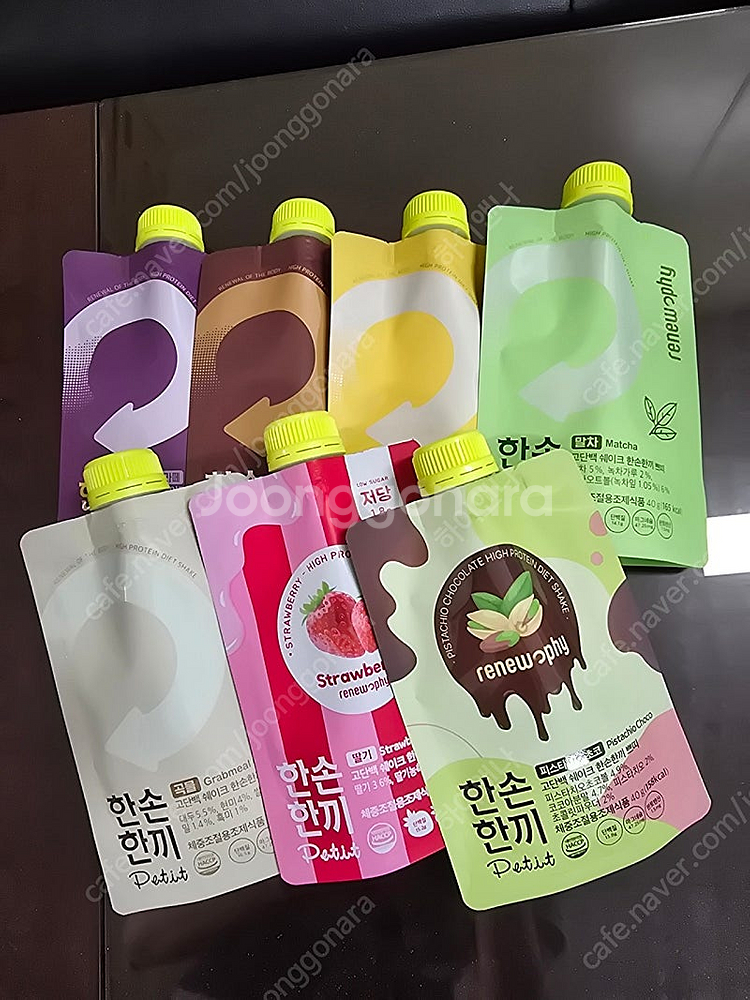 한손한끼 Petit 프로틴 단백질 쉐이크 7종 피스타치...--0