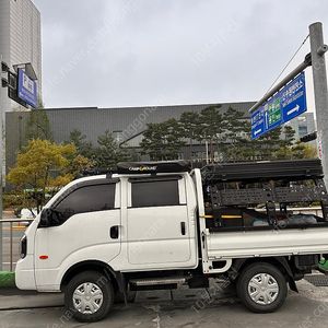 루프탑텐트 샤워텐트 봉고3 더블캡랙 판매