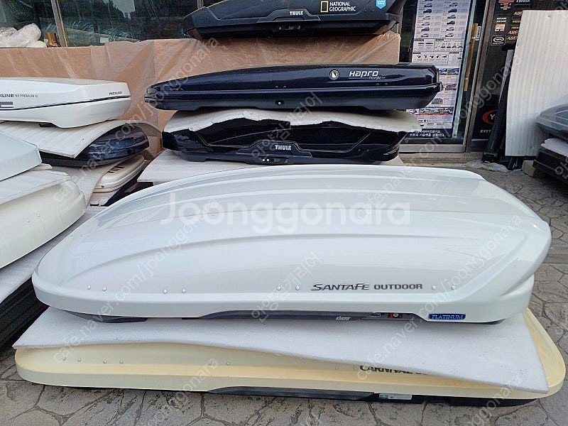 툴레 하프로 팩라인 코토 일체형 루프박스 루프탑텐트 가로바 자전거캐리어 어닝 중고 판매,당일매입(상시 업데이트)--8