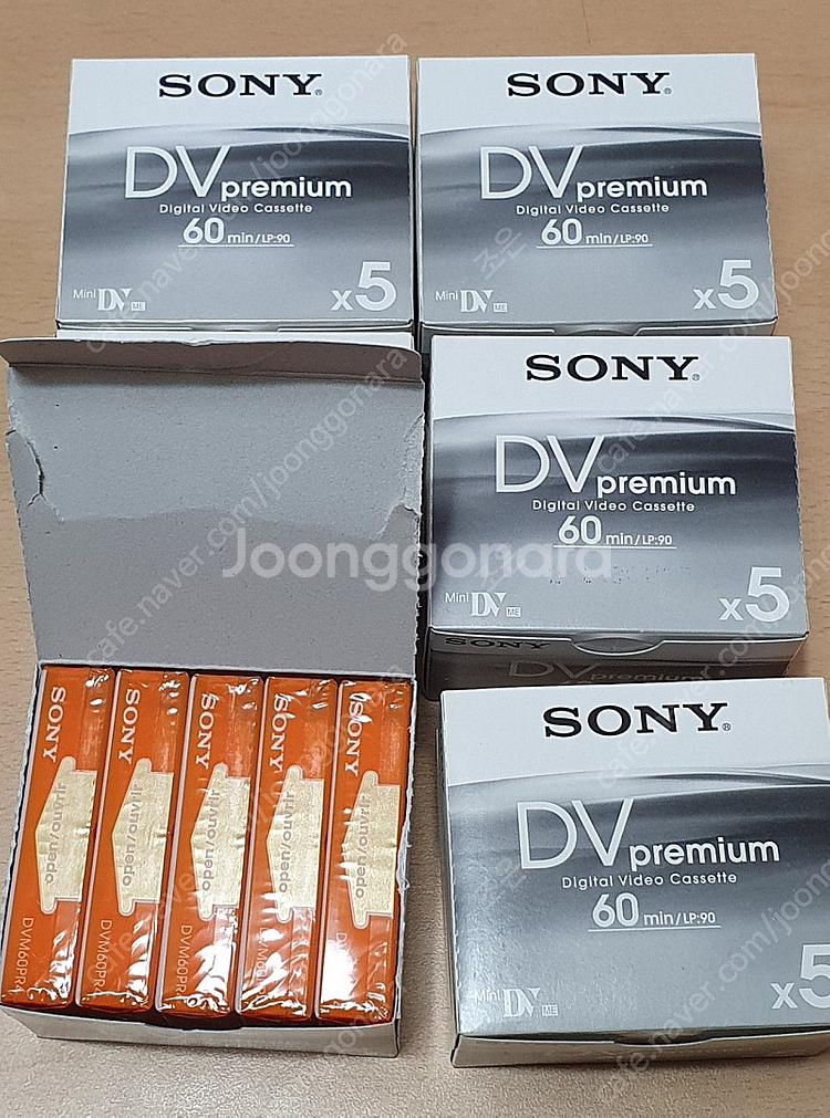 소니 6mm 캠코더용 공테이프 10매(2박스)--0