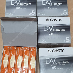 소니 6mm 캠코더용 공테이프 10매(2박스)