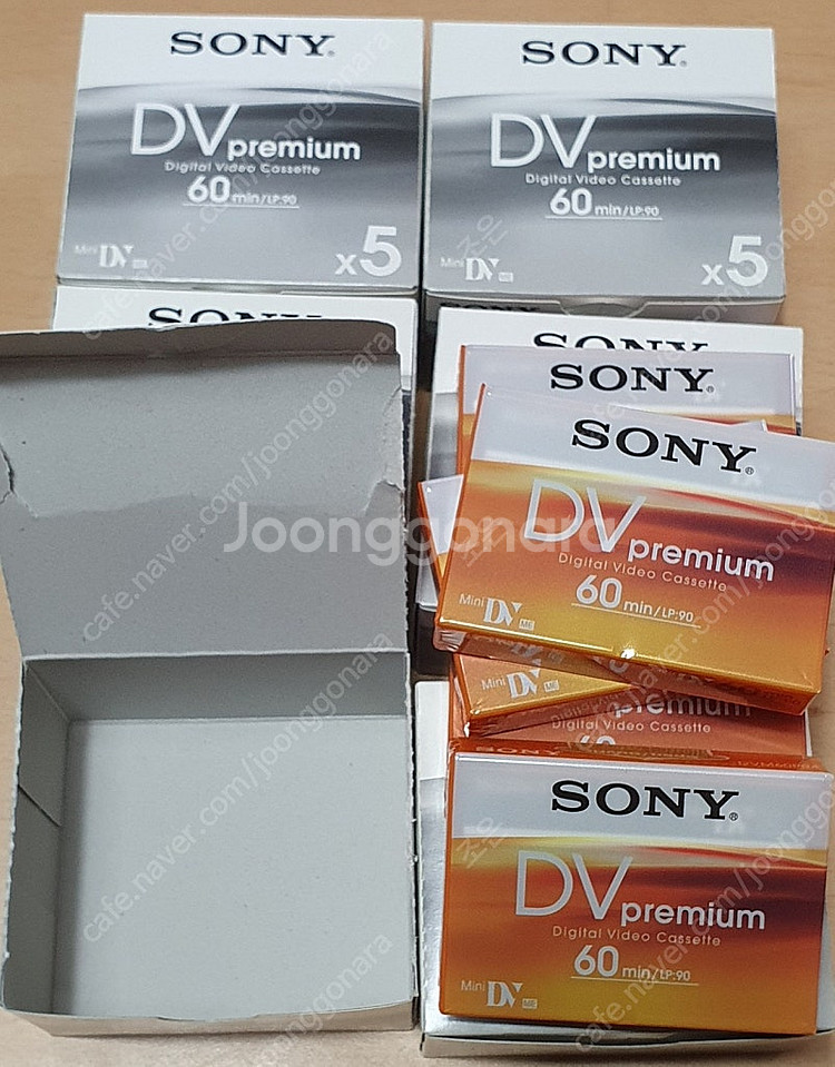 소니 6mm 캠코더용 공테이프 10매(2박스)--1