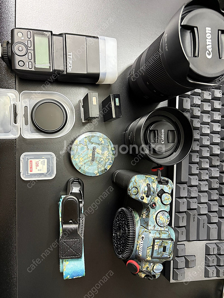 R8 / rf 24240 / 정품 그립, 오레오 렌즈 ...--3
