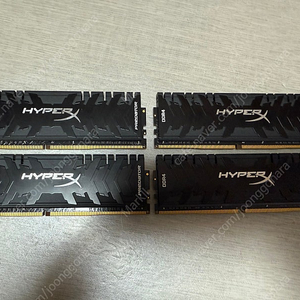 HyperX DDR4 64GB 3600Mhz 쿼드킷