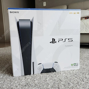 PS5 플스5 플레이스테이션5 디스크 에디션 새제품 판매 합니다.(커펌 가능)