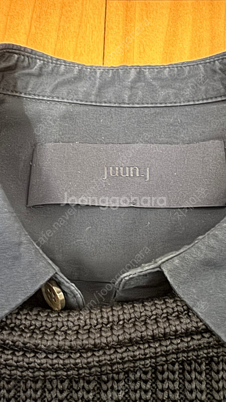 준지 긴팔 카라 티셔츠 팝니다.--2