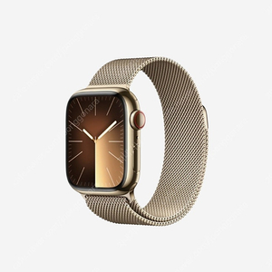 애플워치9 스테인리스 골드 밀레니즈루프 41mm 미개봉