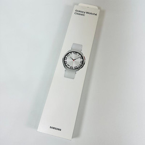 R965N 갤럭시 워치6 클래식 47MM 실버 미개봉 새상품 21.5만 판매합니다