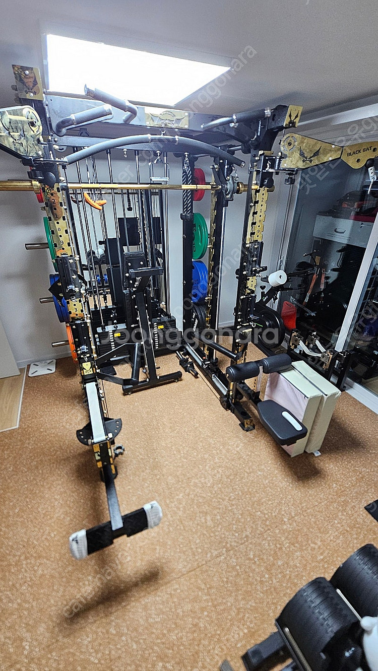 블랙벳 ak-1 3D 스미스 골드에디션 + 서포트랙--0