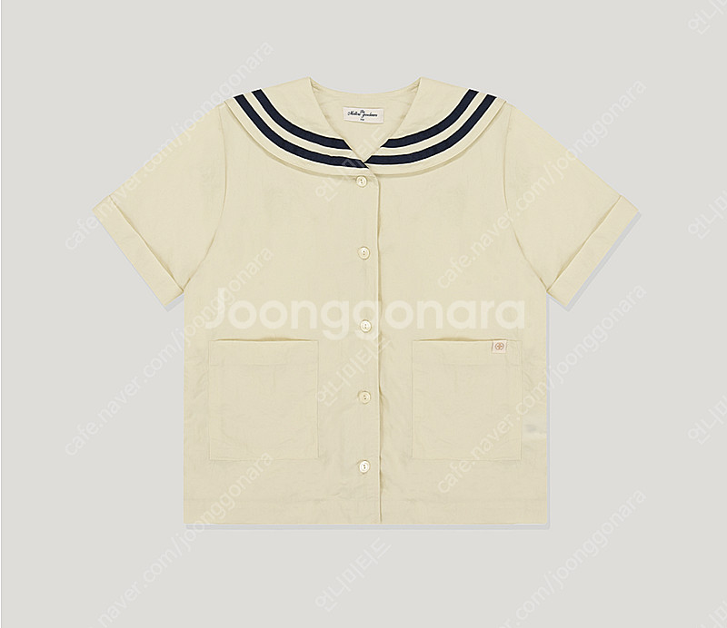 더멜로우가드너 세일러 셔츠 + 멜로우 팬츠 일괄 (사이즈 130)--3