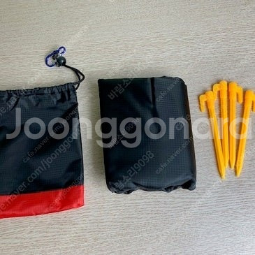 (새제품) 가볍고 얇은 방수포 2Mx2.1M 블랙 휴대...--0