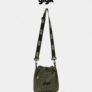 히로 glgk 레오파드 복조리 백(카키)