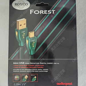 오디오퀘스트 USB 케이블