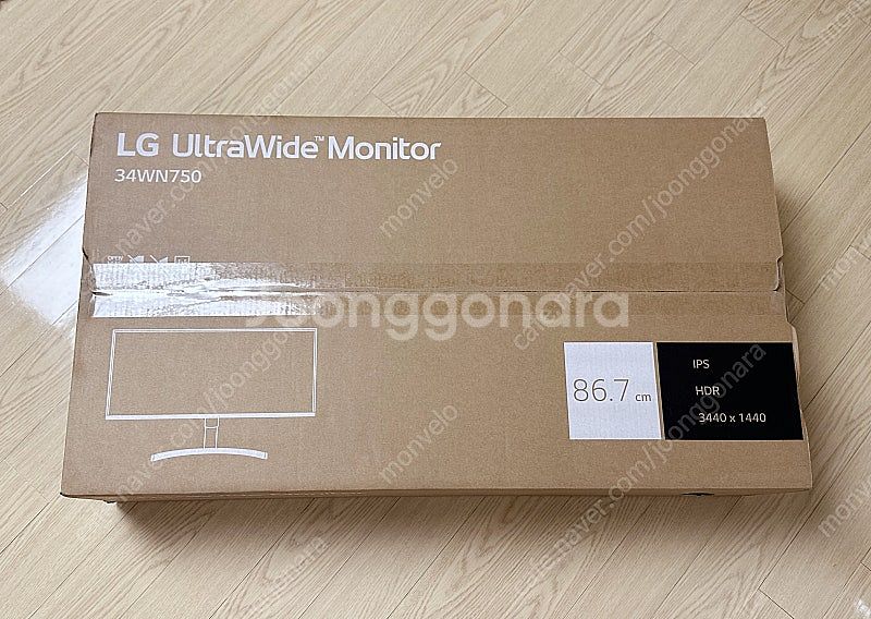LG 34WN750 울트라와이드 IPS 모니터--0