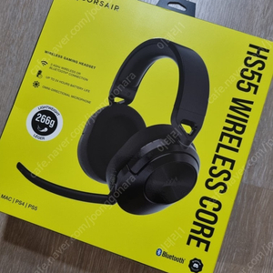 새상품 커세어 무선 헤드셋 hs55 wireless 무선 헤드셋 판매.
