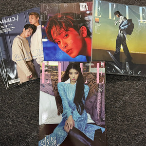 차은우 아이유 마크 박서함 잡지 판매합니다