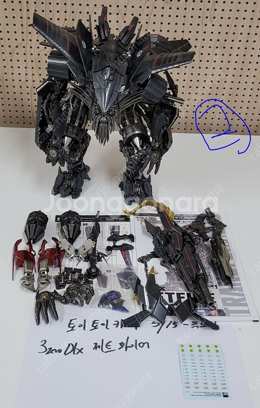 3A dlx 제트파이어 [중고, 전용포장박스X] 판매합니다. (쓰리제로,트랜스포머,3A,3a,DLX,dlx)--0