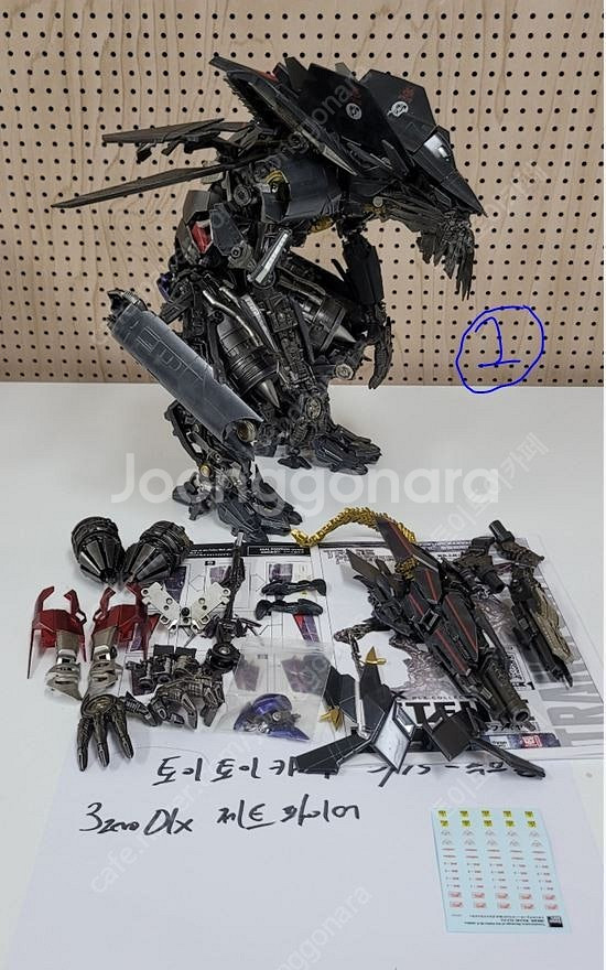 3A dlx 제트파이어 [중고, 전용포장박스X] 판매합니다. (쓰리제로,트랜스포머,3A,3a,DLX,dlx)--3