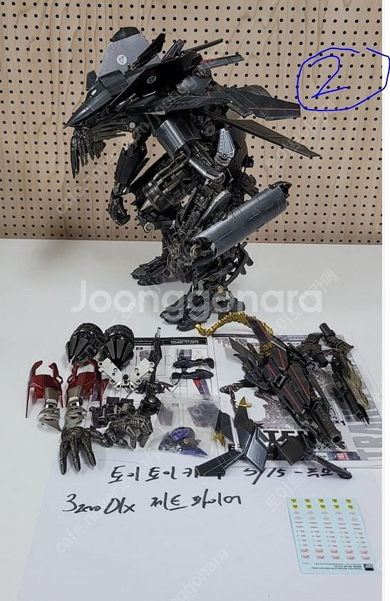 3A dlx 제트파이어 [중고, 전용포장박스X] 판매합니다. (쓰리제로,트랜스포머,3A,3a,DLX,dlx)--6