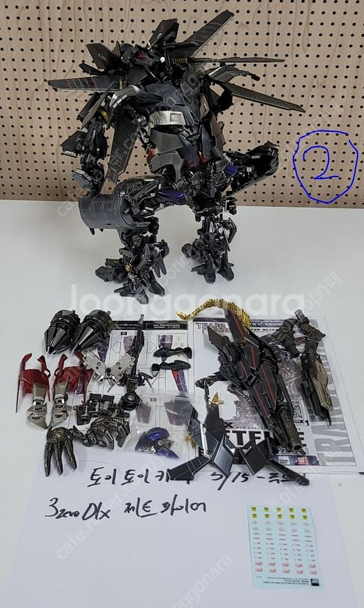 3A dlx 제트파이어 [중고, 전용포장박스X] 판매합니다. (쓰리제로,트랜스포머,3A,3a,DLX,dlx)--8