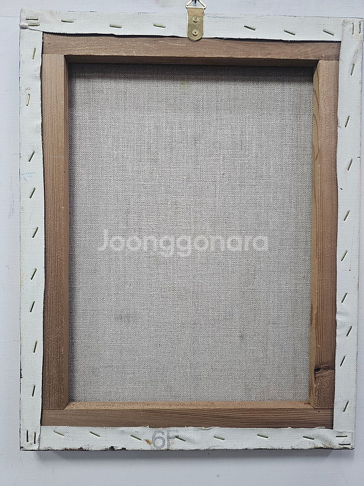 (원화) 6호 캔버스 유화그림 양귀비꽃 풍경 서양화--3