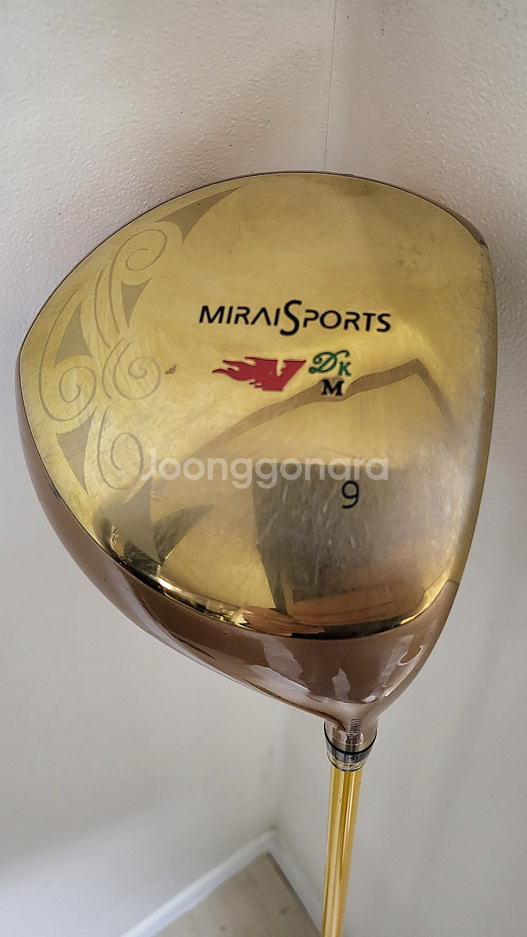 (분당직거래) 미라이스포츠 DK-M 9도 고반발 드라이버 팝니다.--1
