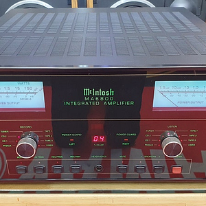 메킨토시MA-6800인티앰프/MA6800/정품리모콘/초민트급/재입고