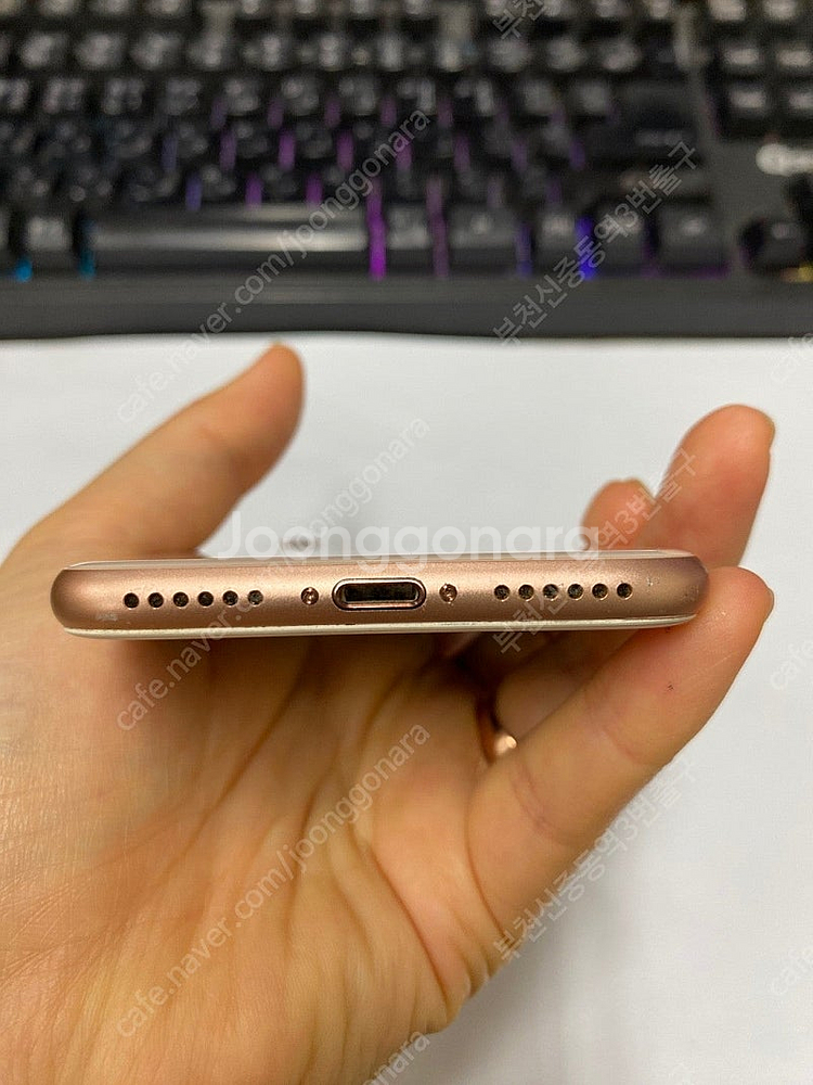 196999 아이폰8 로즈골드 외관S급 64GB 무잔상...--6